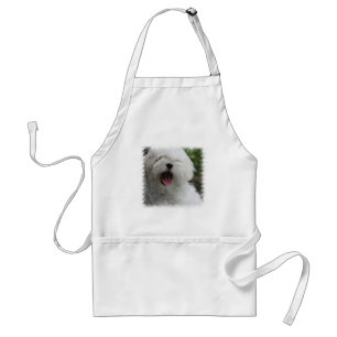 Avental do cão maltês