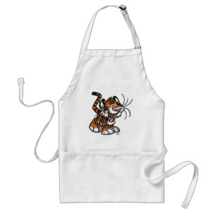 Avental do cozinhar do t-shirt de Lil'Tiger