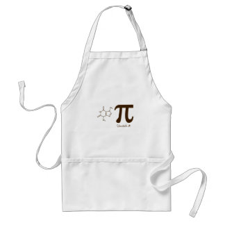 Avental do dia do Pi do chocolate