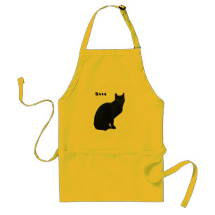 Avental do gato preto