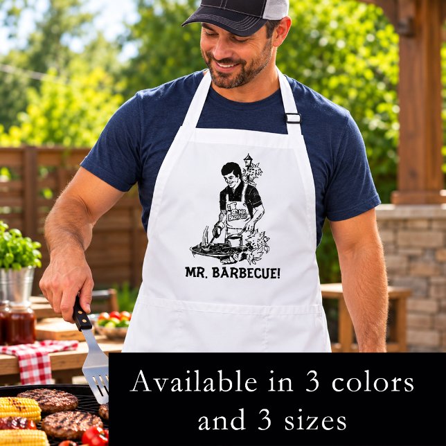 Avental do Sr. Churrasco (Mr. Barbecue Apron)