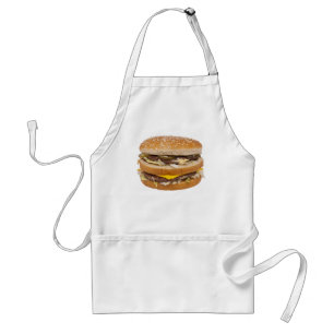 Avental dobro do cheeseburger
