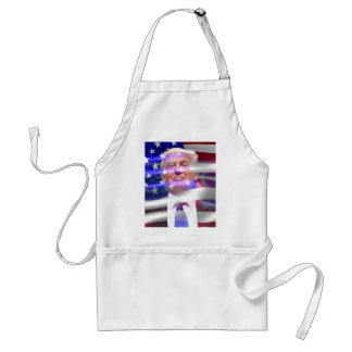 Avental donald trump american flag