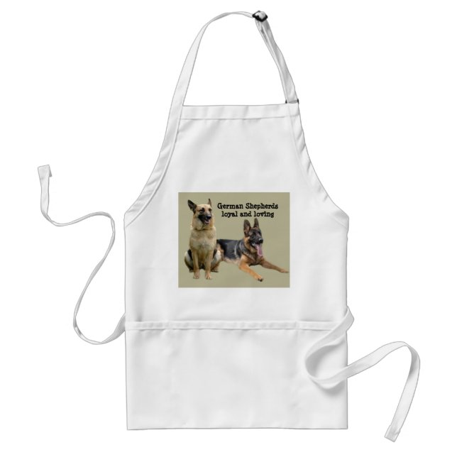 Avental dos amigos do german shepherd (Frente)