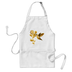 Avental Dourado do colibri