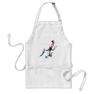 Avental Dr. Seuss   Gato na Marcha dos Guarda-chuvas