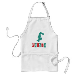 Avental Dr. Seuss   Grinch - Vermelho & Verde