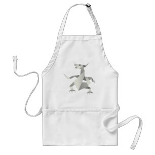 Avental Dragon Origami Style Apron