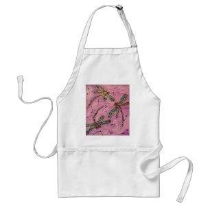 Avental Dragonflies Pink Fizz