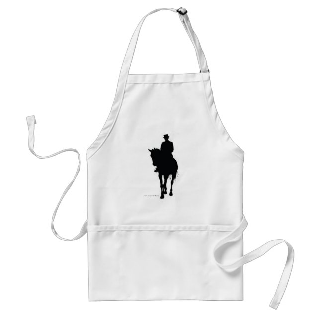 Avental Dressage Rider Silhouette (Frente)