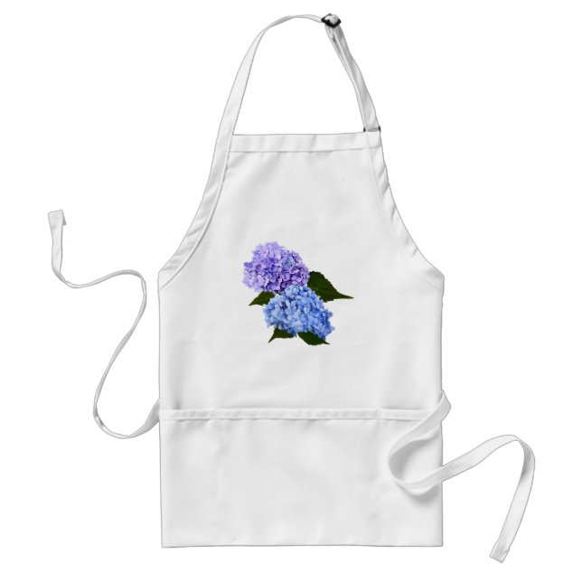 Avental Duas Lavandas Hydrangea e Azul (Frente)