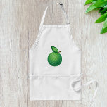Avental Eco Globe Fruta Terra Esfera Folha Verde<br><div class="desc">Cozinhar, jardim ou artesanato com propósito vestindo este avental eco-amigável com um vibrante design verde do globo fruta. Perfeito para cozinheiros conscientes da Terra, jardineiros que amam a natureza, ou qualquer um que desfruta de uma vida sustentável com estilo. Quer você esteja hospedando um biscoito do Dia da Terra ou...</div>