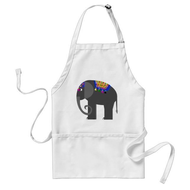 Avental Elefante indiano Apron (Frente)