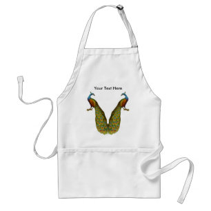 Avental Elegante Peacock Animal Apron