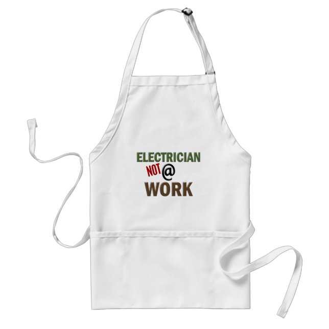 Avental Eletricista NÃO no trabalho (Frente)