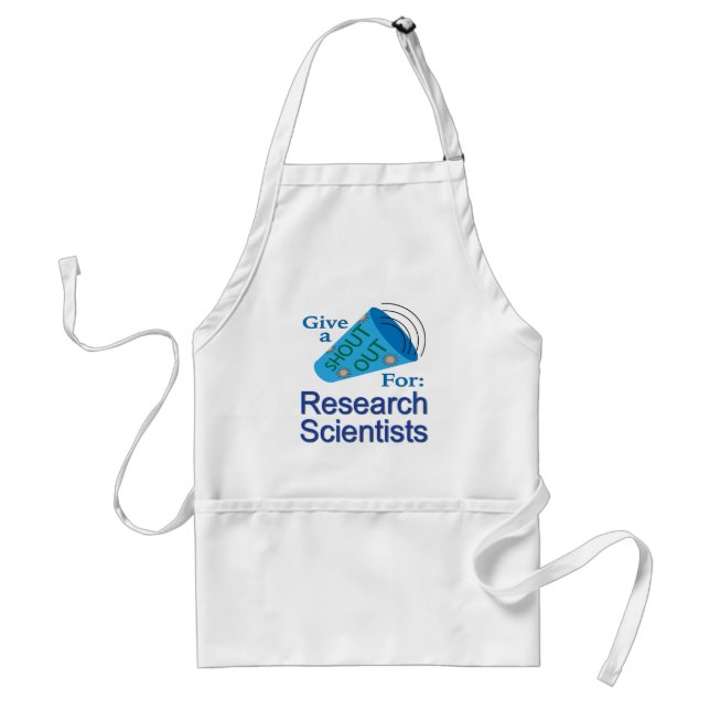 Avental Elogio para Cientistas de Pesquisa (Frente)
