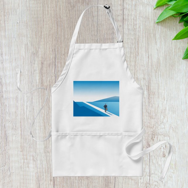 Avental Empresário em Busca do Caminho Futuro (Criador carregado)