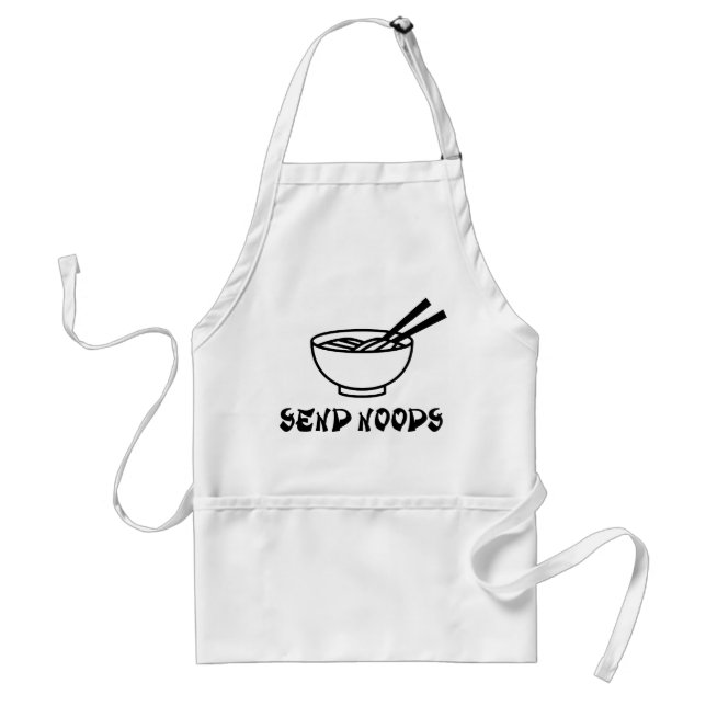 Avental Encantado Enche Noods Chinês Comida Pocket Apron (Frente)
