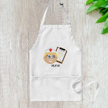 Avental Enfermeiro com registros médicos<br><div class="desc">Apresentando o nosso "Enfermeiro no Pronto" Gráfico Apron - a combinação perfeita de estilo e funcionalidade para os profissionais de saúde. Esse avental projetado de forma exclusiva possui uma enfermeira dedicada, pronta para oferecer cuidados de ponta, com registros médicos integrados sem interrupções no design. Recursos 🌡️: - **Única Enfermeira Gráfico:**...</div>
