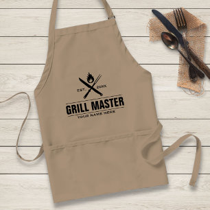 Avental Engraçado CHURRASCO Grill Mestre Personalizado Ba