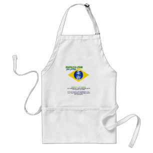 Avental engraçado de Jiu (BJJ) Jitsu do brasileir