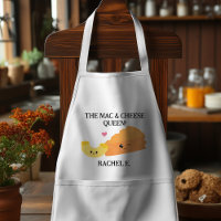 Engraçado Estilo Kawaii Mac e Mestre de Queijo