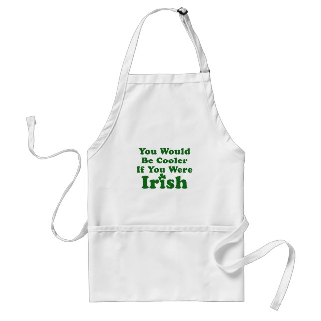 Avental Engraçado Irlandês Dizendo (Frente)