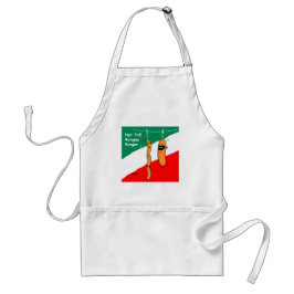 Avental Engraçado italiano Bolonha Hot Dogs Cartoon Art CH