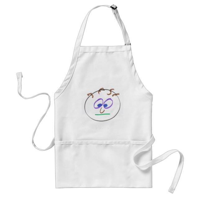Avental Engraçado Rostos Apron (Frente)