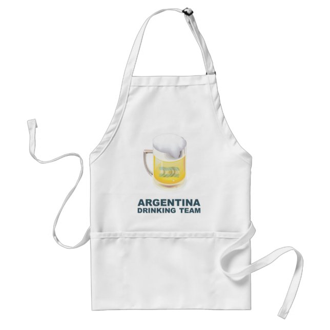 Avental Equipe do bebendo de Argentina (Frente)