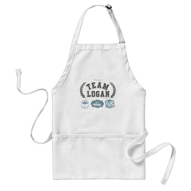 Avental Equipe Logan Gilmore Girls Design (Frente)