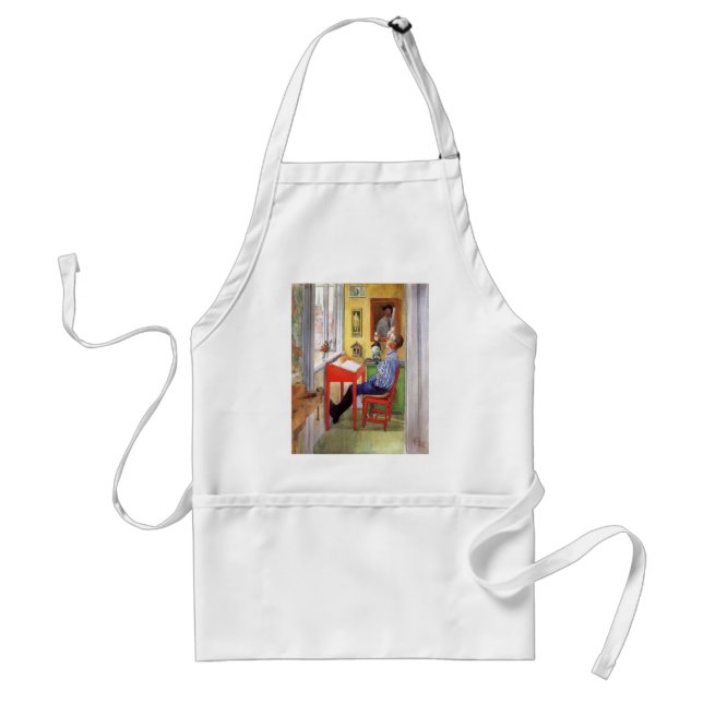 Avental Esbjorn fazendo seu trabalho de casa de Carl Larss (Frente)