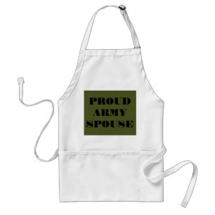Avental Esposa do Exército Orgulhoso de Apron