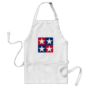 Avental Estados Unidos Flag Pop Art Stars