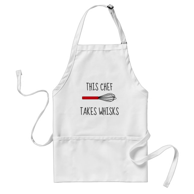 Avental Este Chef Pega Asas Adulto Apron (Frente)