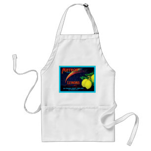 Avental Etiqueta da caixa da fruta do vintage do ~ dos