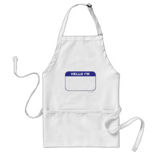 Avental Etiqueta de nome personalizado do promocional Adic