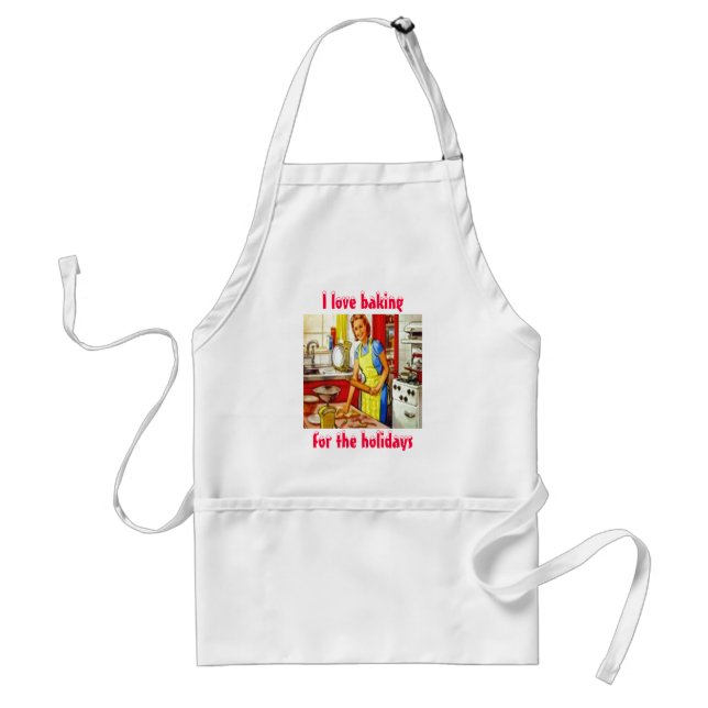Avental Eu Adoro Baking (Frente)