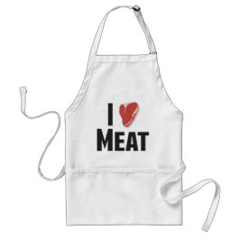 Avental Eu Adoro Carne Apron