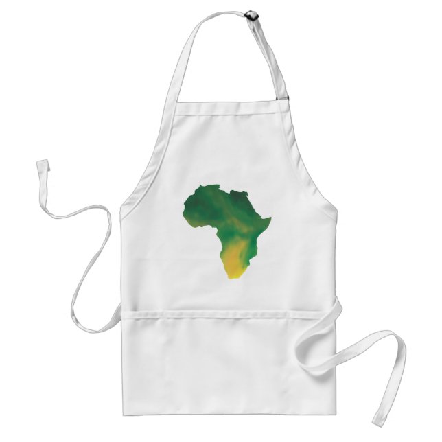 Avental Eu Amo a África (Frente)
