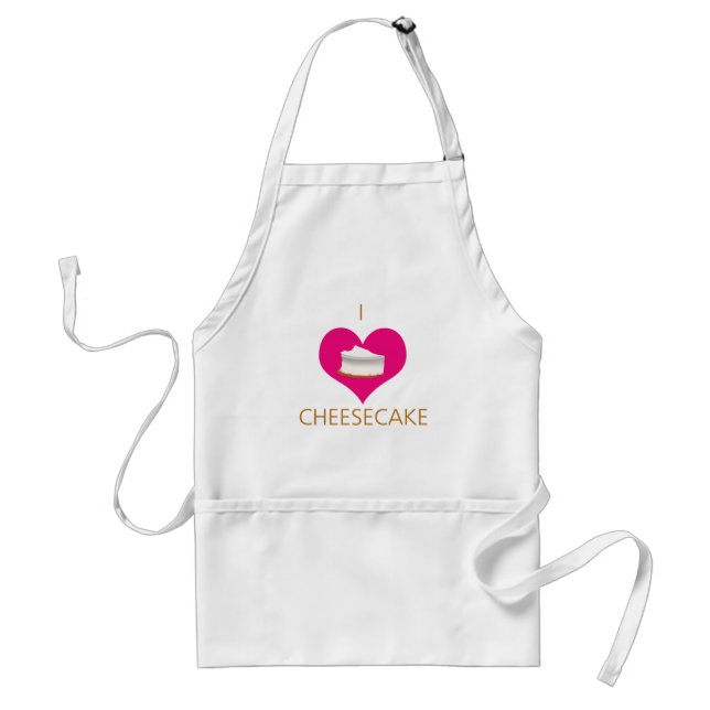 Avental Eu Amo Cheesecake (Frente)