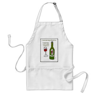 AVENTAL EU AMO COZINHAR COM VINHO ÀS VEZES QUE EU O PNHO
