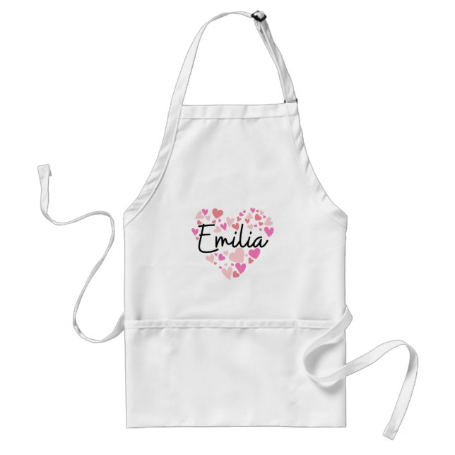 Avental Eu amo Emilia (Frente)