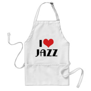 Avental Eu Amo Jazz