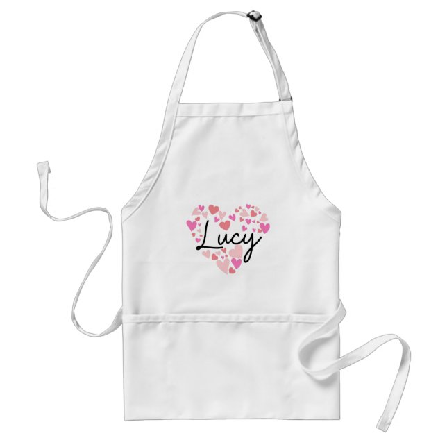 Avental Eu amo Lucy (Frente)