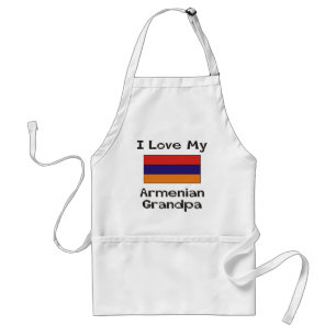 Avental Eu amo meu vovô arménio