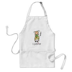 Avental Eu bordo camisetas e presentes