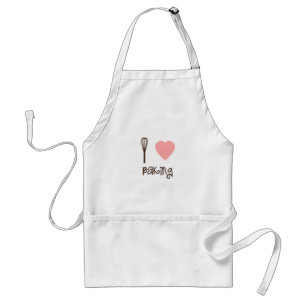 Avental Eu coração Baking Apron