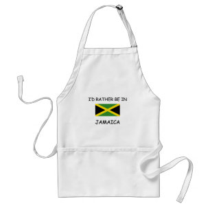Avental Eu preferencialmente estaria em Jamaica