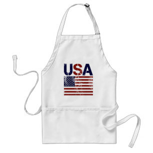 Avental EUA Flag Aprons